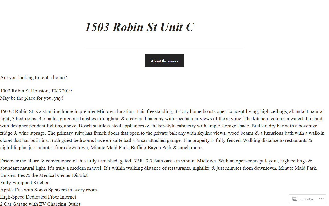 1503robinst.com screenshot