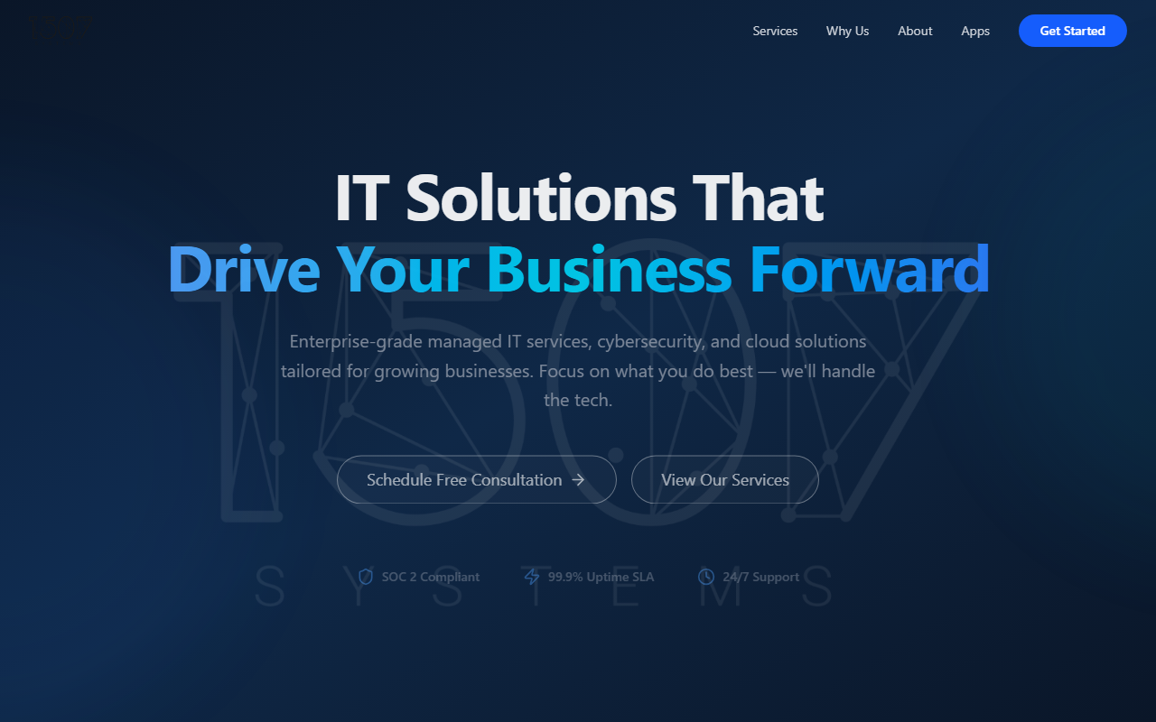 1507-systems.com screenshot