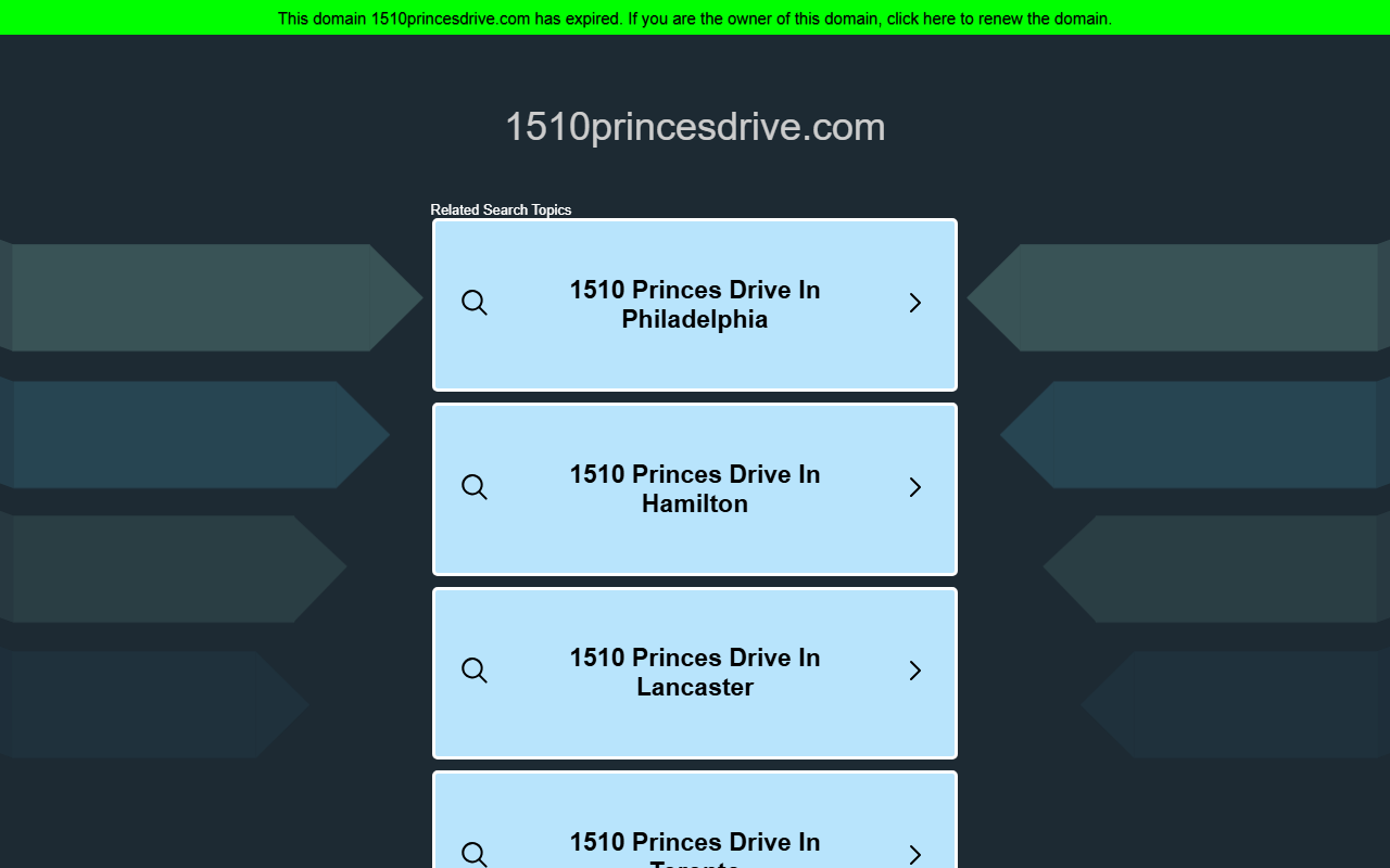 1510princesdrive.com screenshot