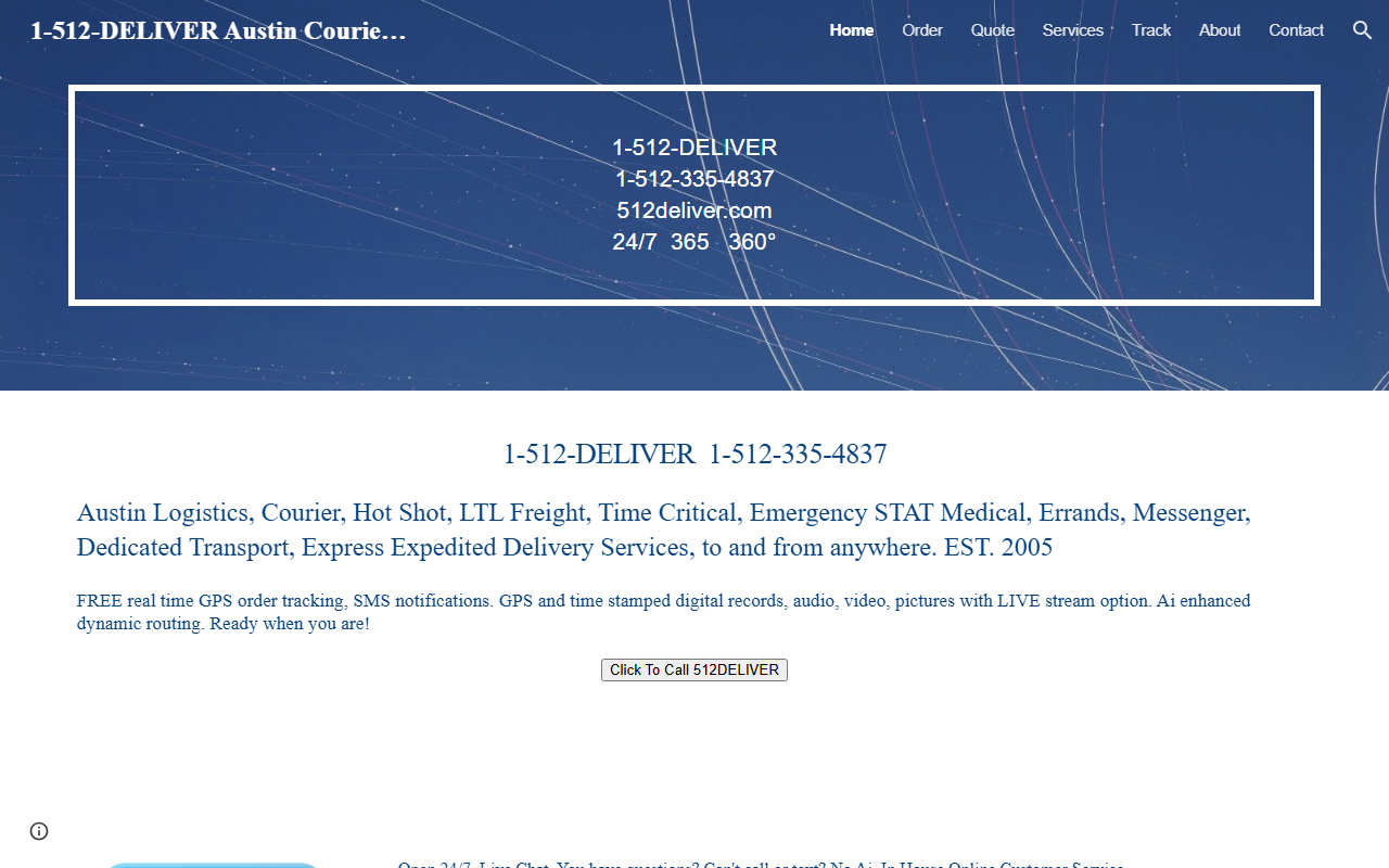 1512errands.com screenshot
