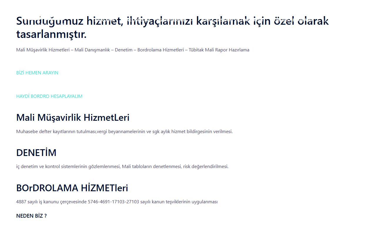 1512muhasebe.com screenshot
