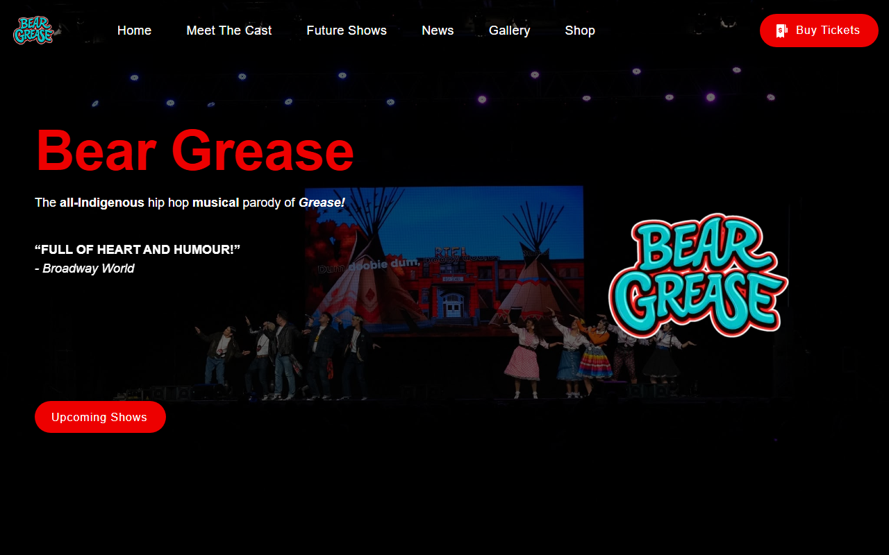 1519themusical.com screenshot