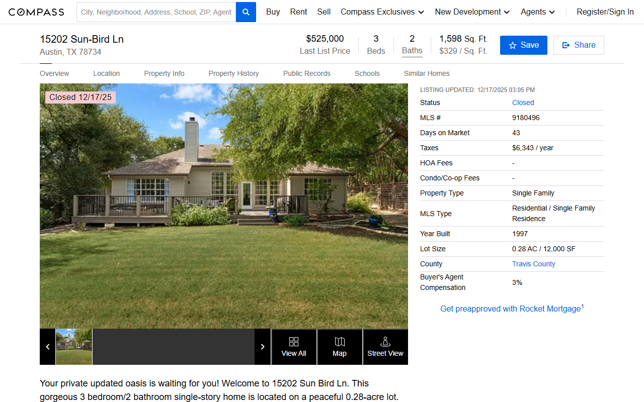 15202sunbird.com screenshot