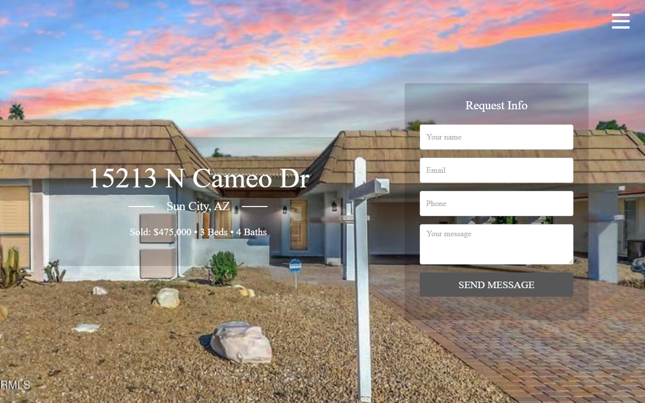 15213ncameo.com screenshot