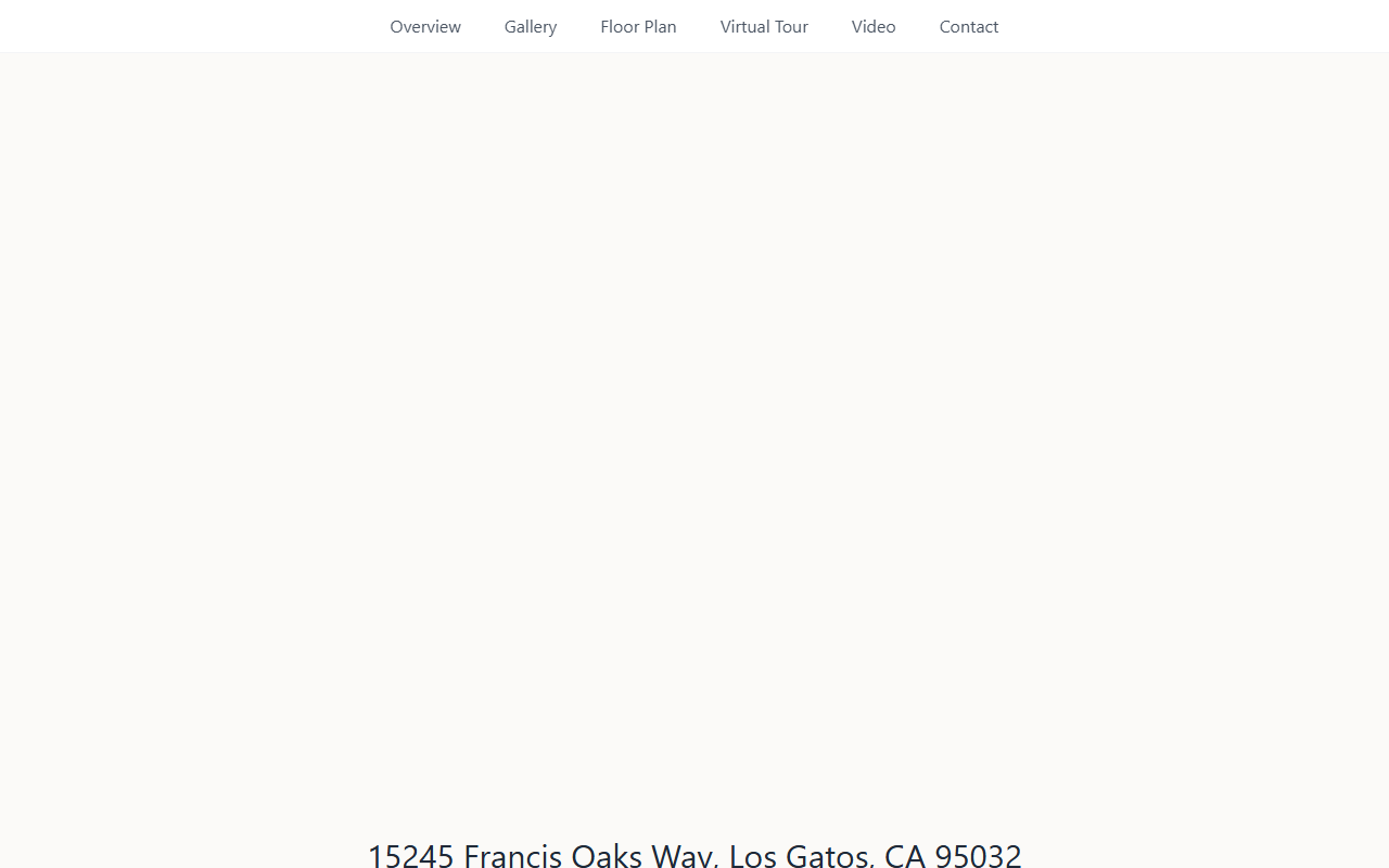 15245francisoaks.com screenshot