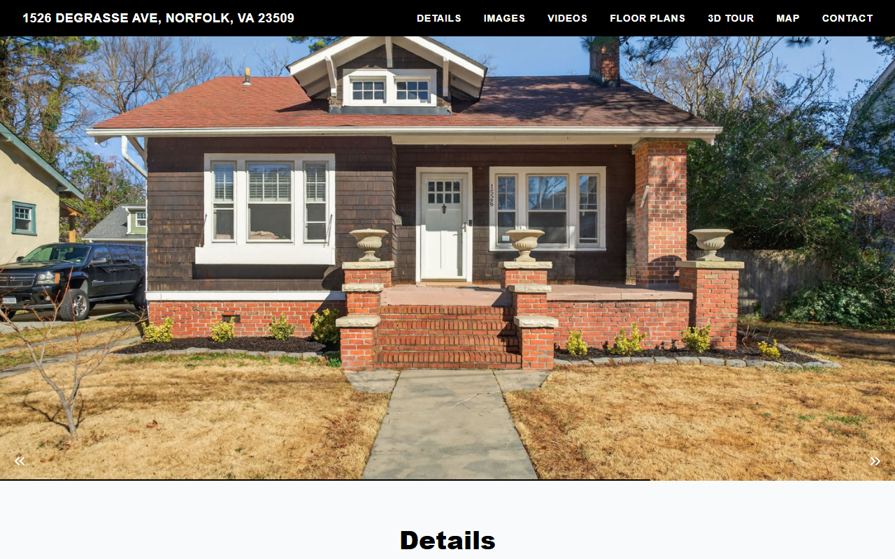 1526degrasse.com screenshot