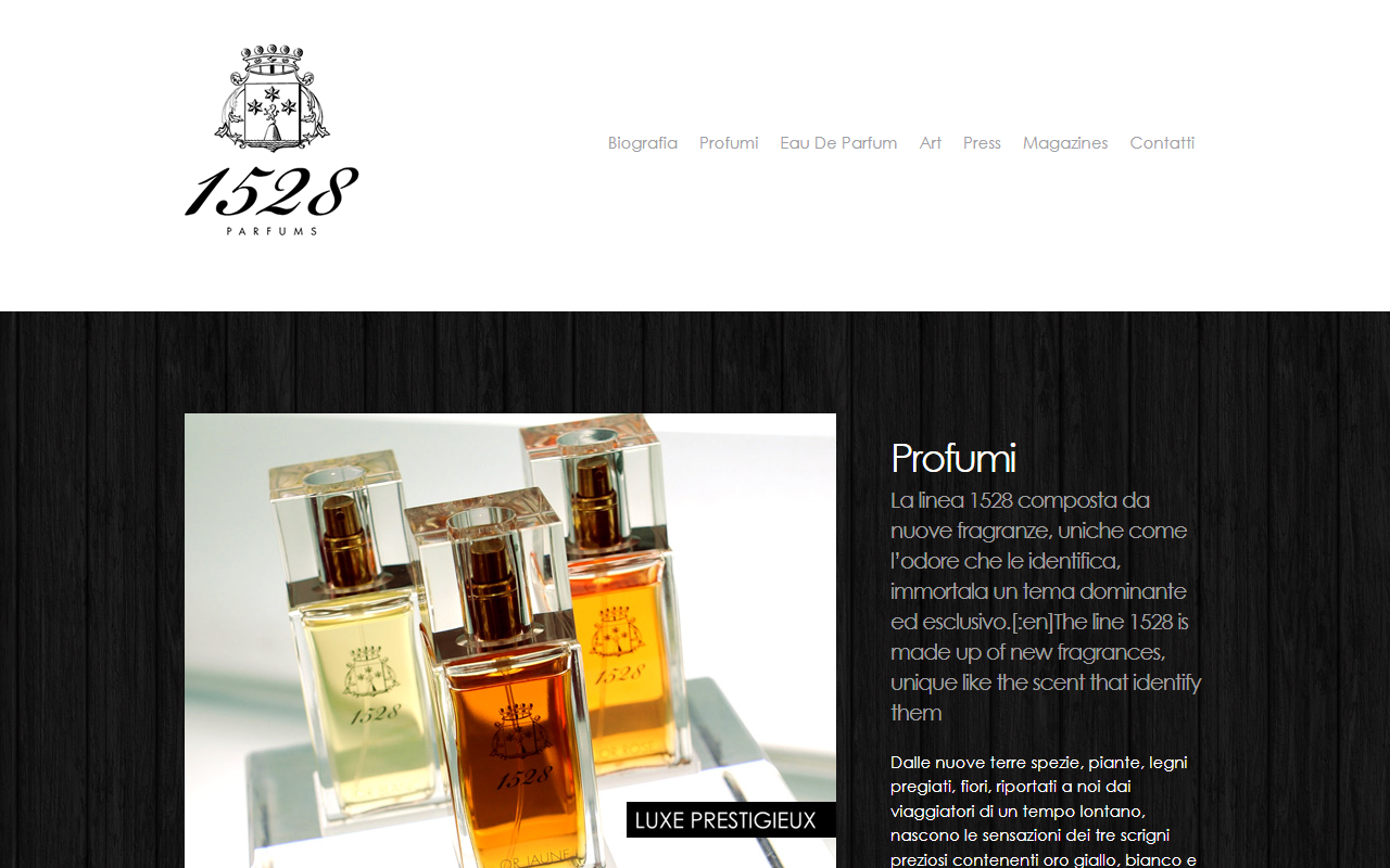 1528parfums.com screenshot