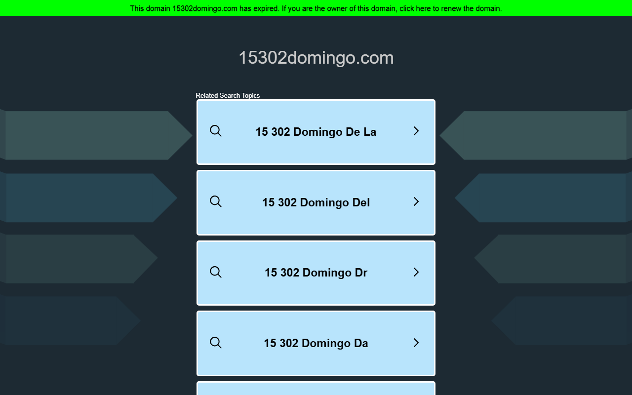 15302domingo.com screenshot