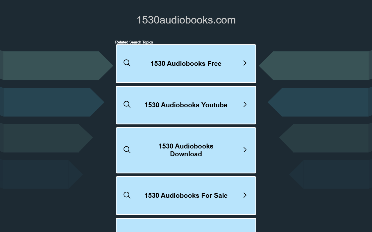 1530audiobooks.com screenshot