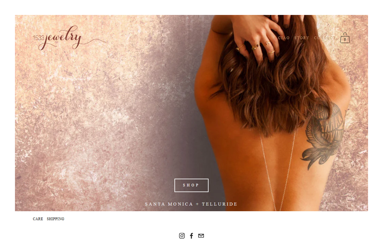 1533jewelry.com screenshot