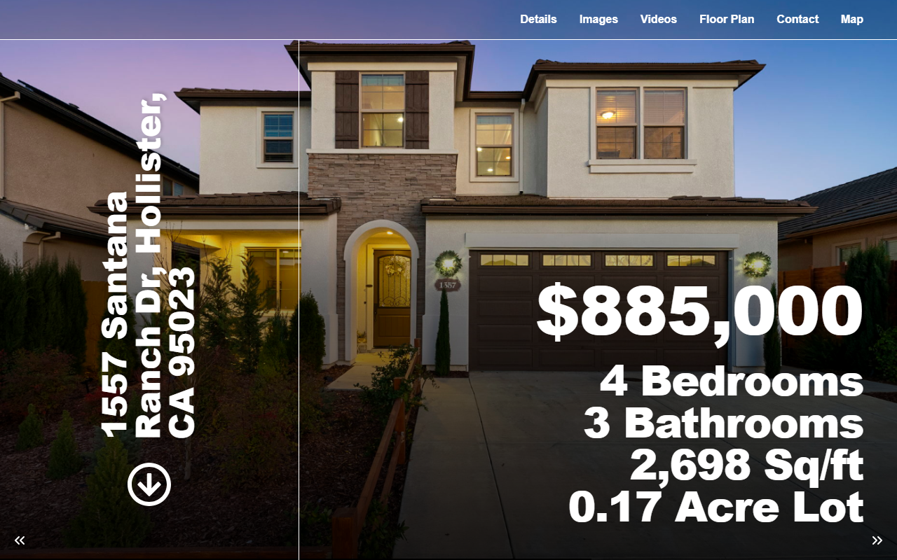 1557santanaranch.com screenshot