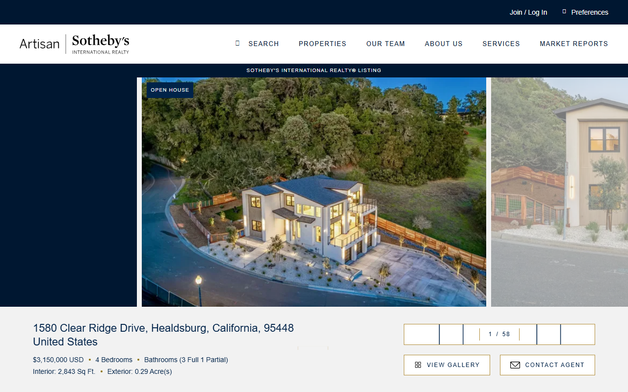 1580clearridge.com screenshot