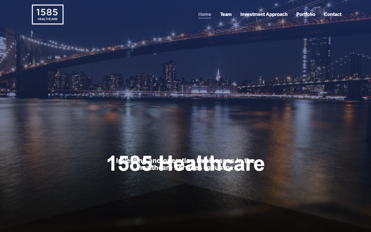 1585healthcare.com screenshot