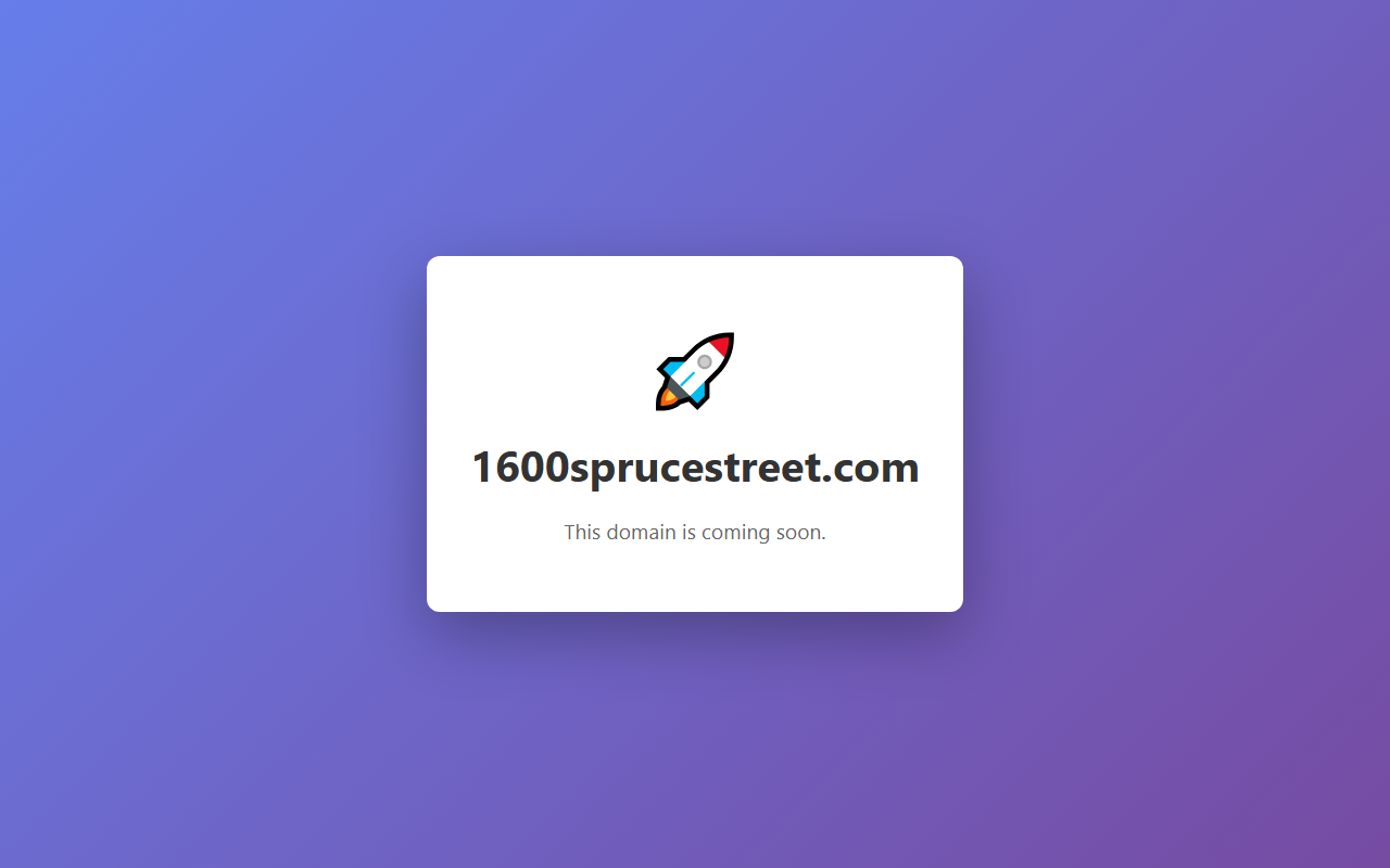1600sprucestreet.com screenshot