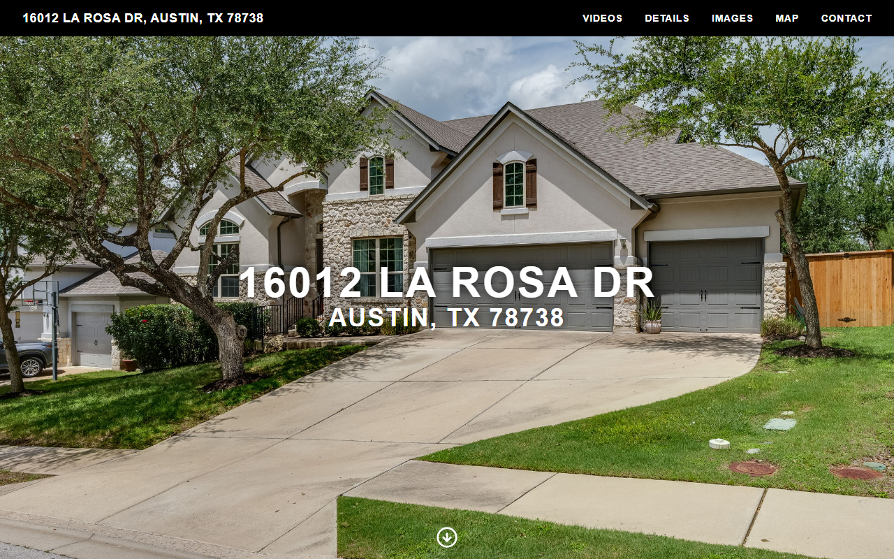 16012larosadrive.com screenshot