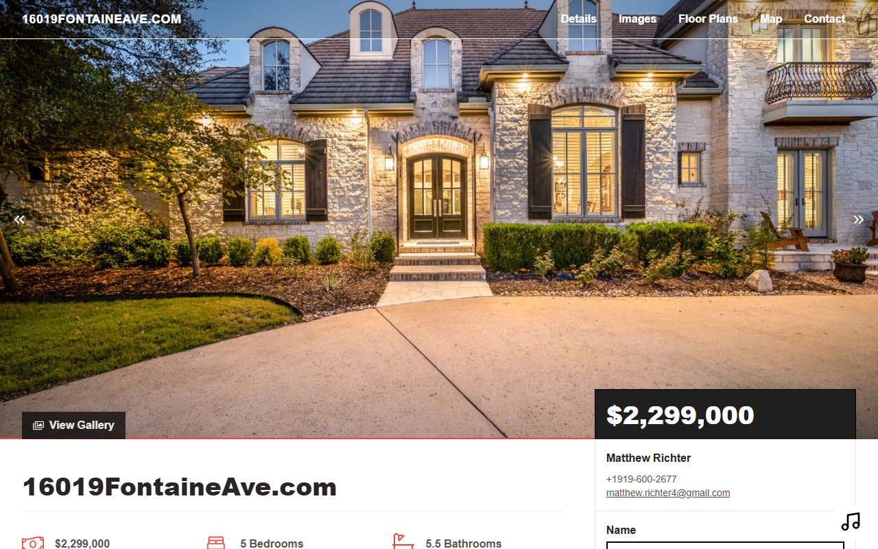 16019fontaineave.com screenshot