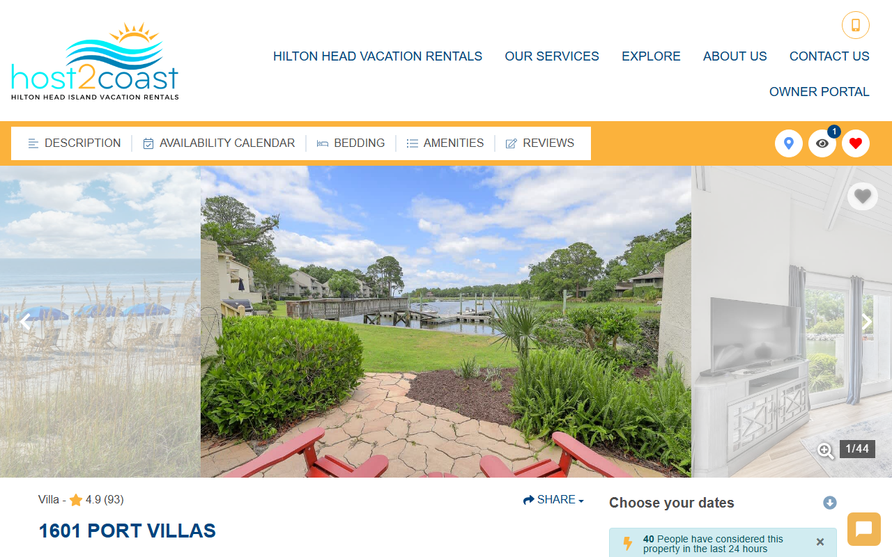 1601portvilla.com screenshot