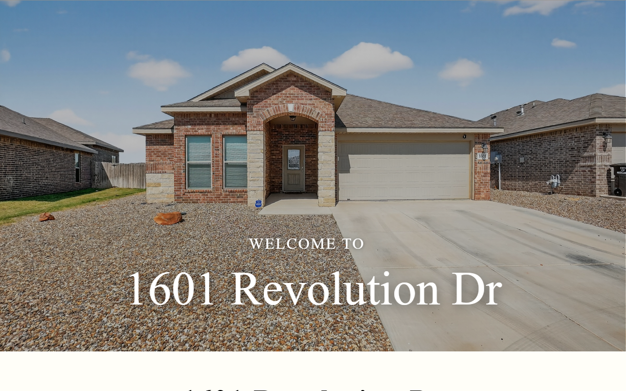 1601revolution.com screenshot