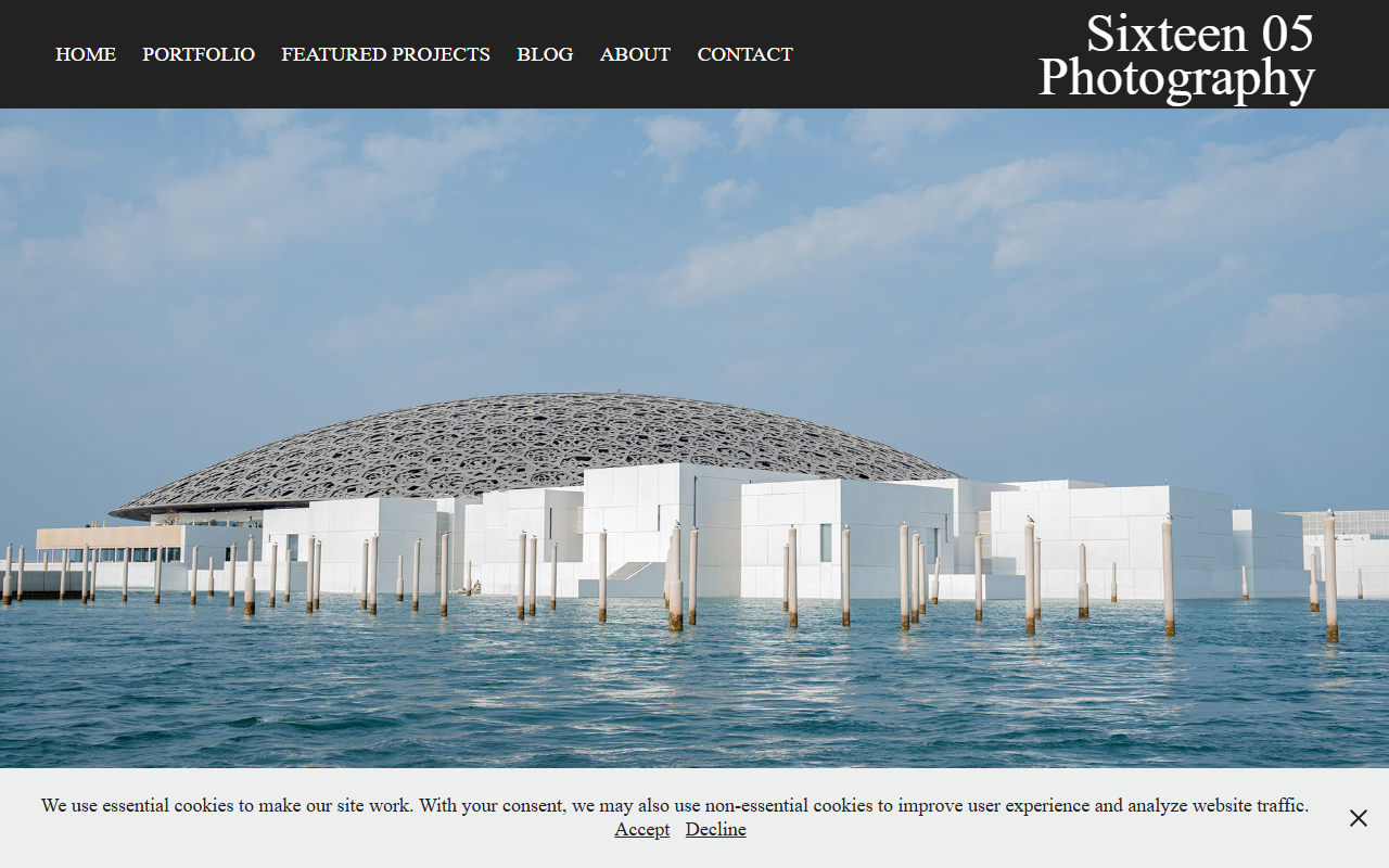 1605photography.com screenshot