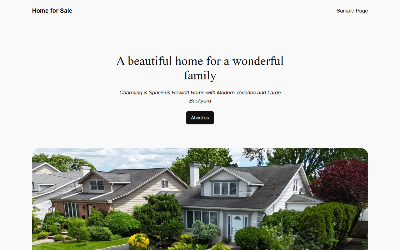 1607hewlett.com screenshot