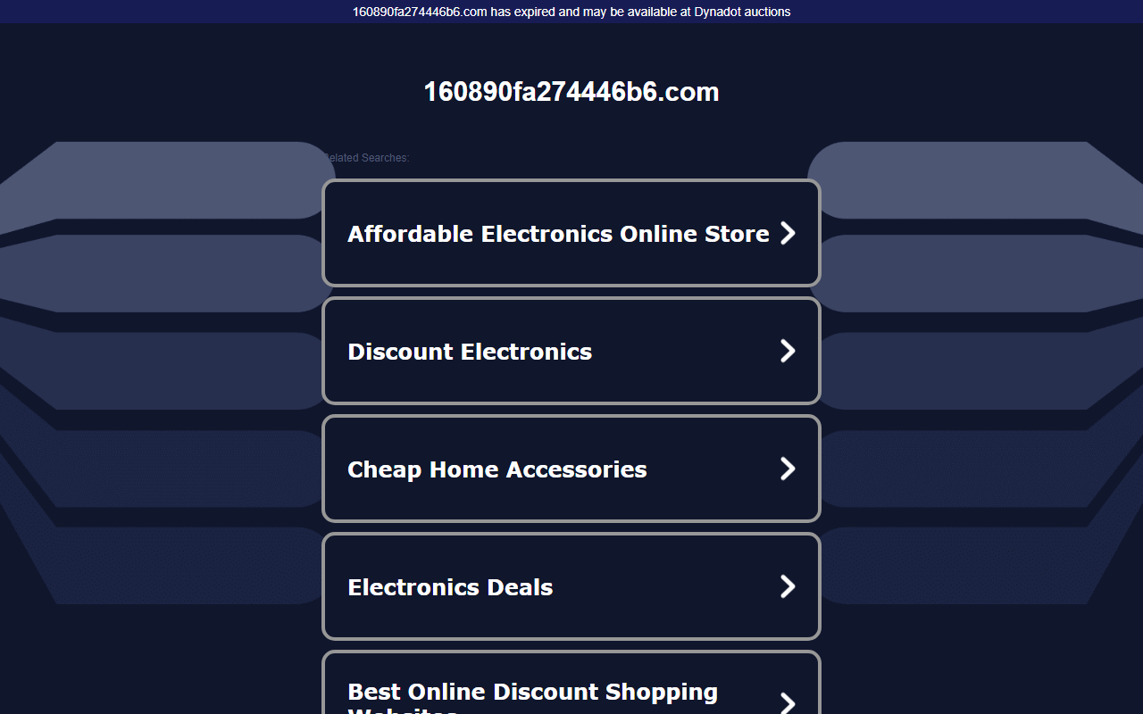 160890fa274446b6.com screenshot