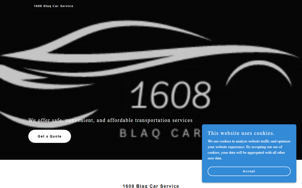 1608blackcars.com screenshot