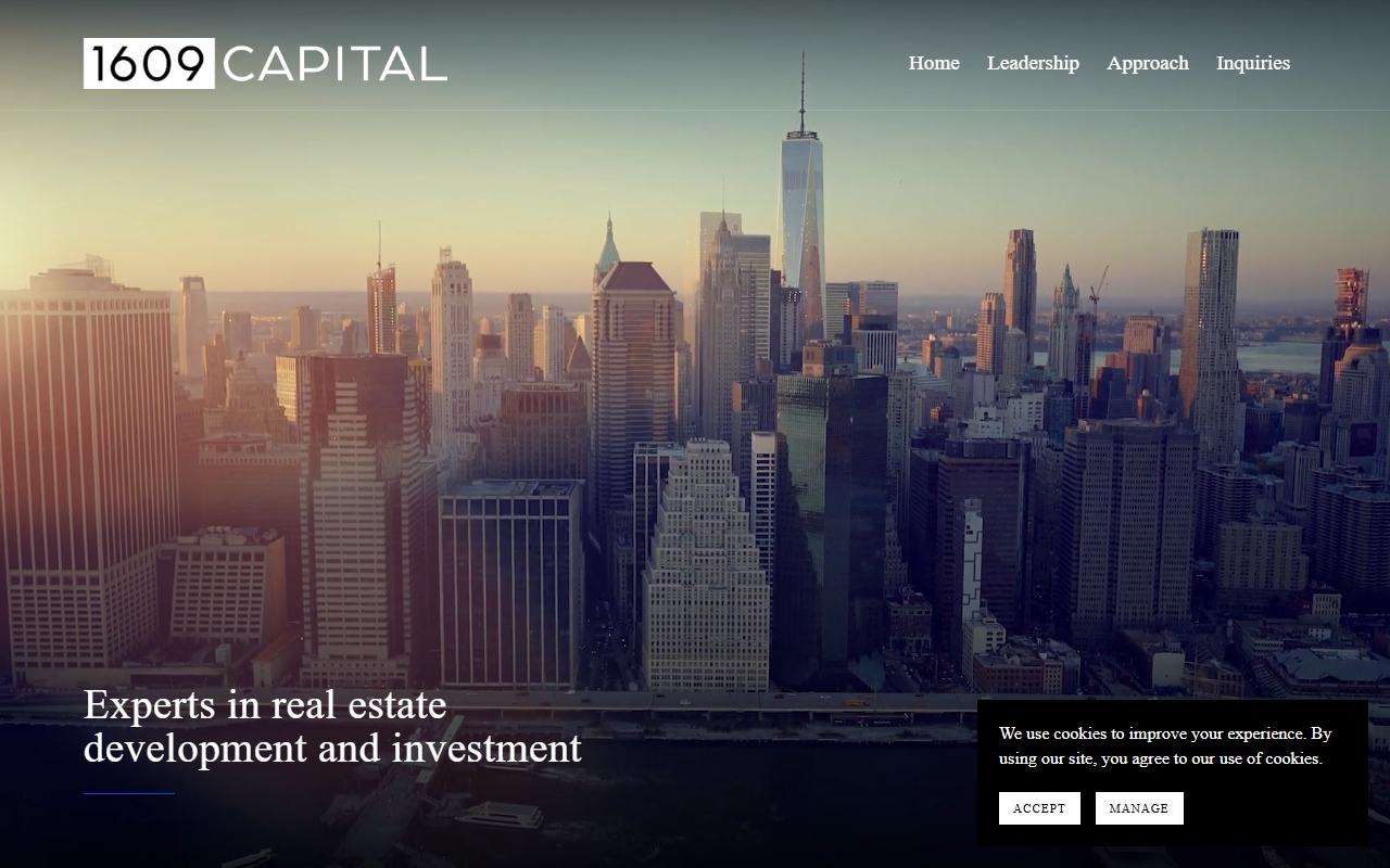 1609capital.com screenshot