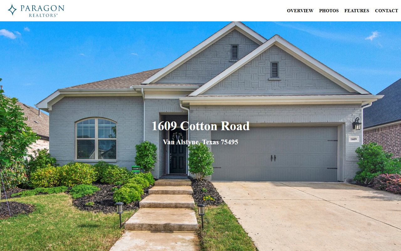 1609cottonrd.com screenshot