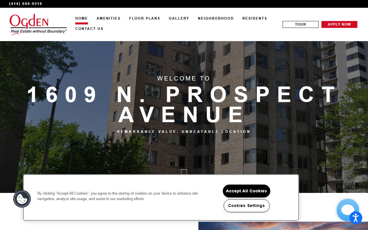 1609prospectapts.com screenshot