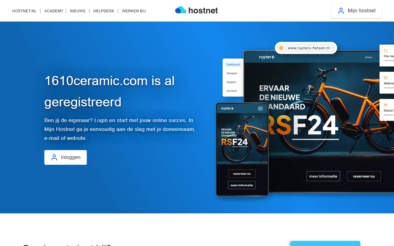 1610ceramic.com screenshot
