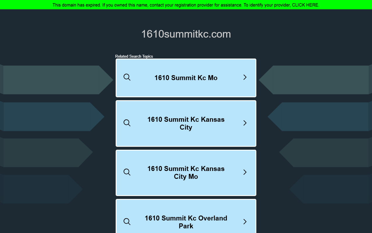 1610summitkc.com screenshot