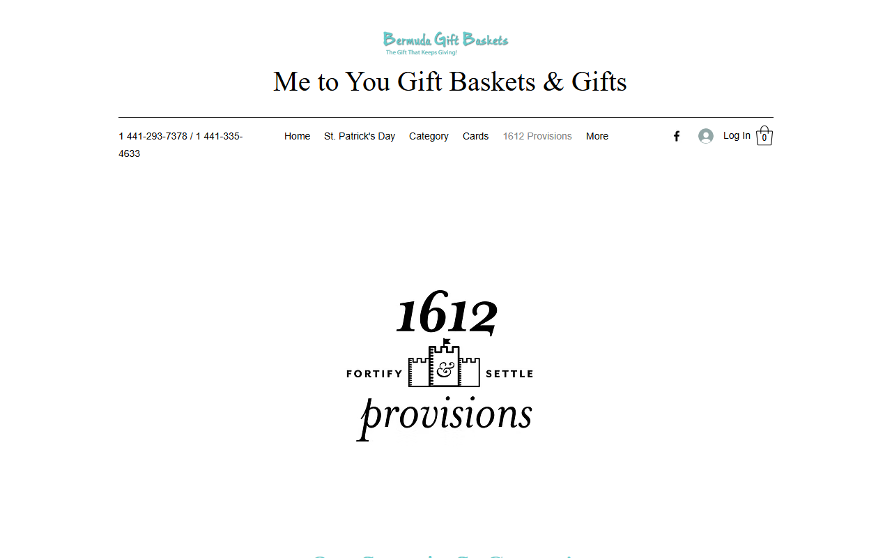 1612provisions.com screenshot