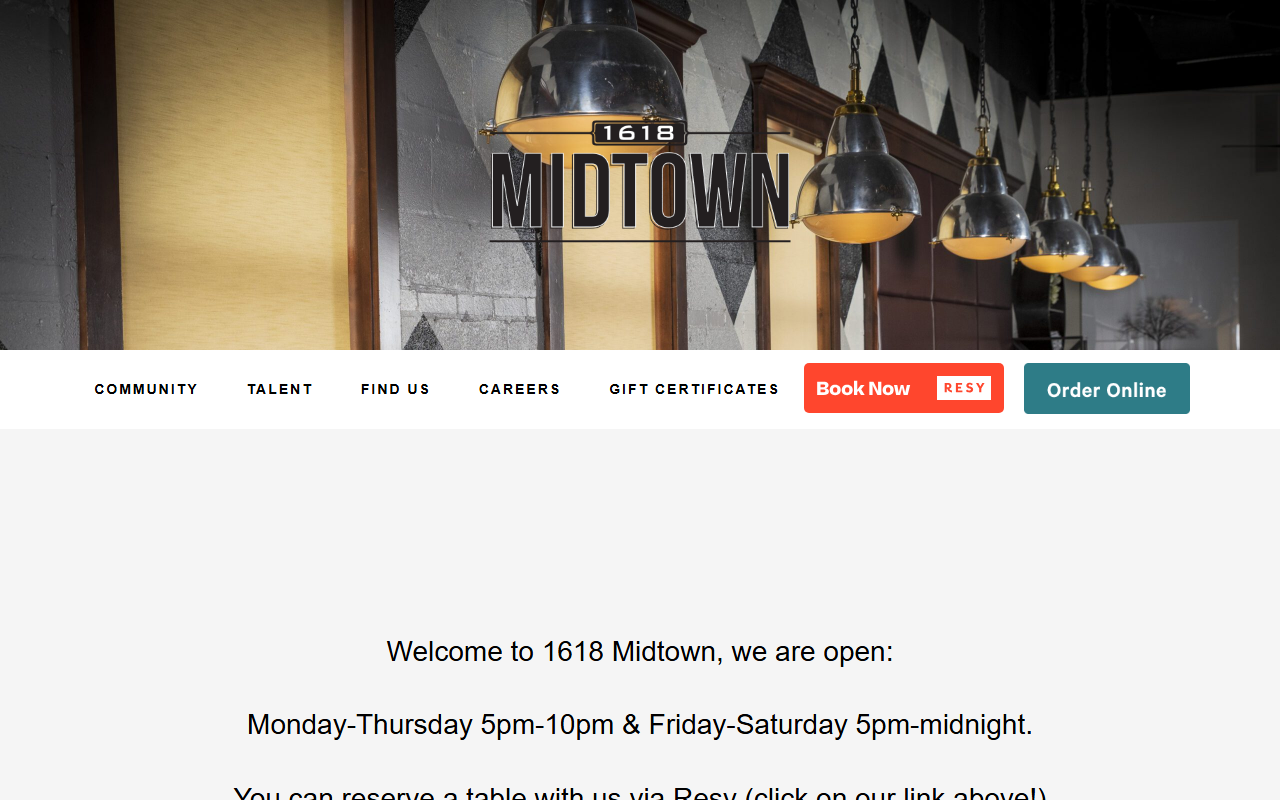 1618midtown.com screenshot
