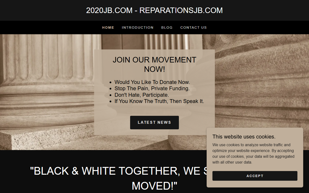 1619blackhouse.com screenshot