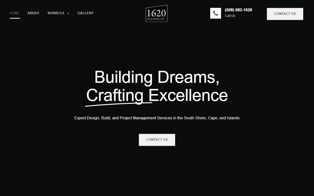 1620builders.com screenshot