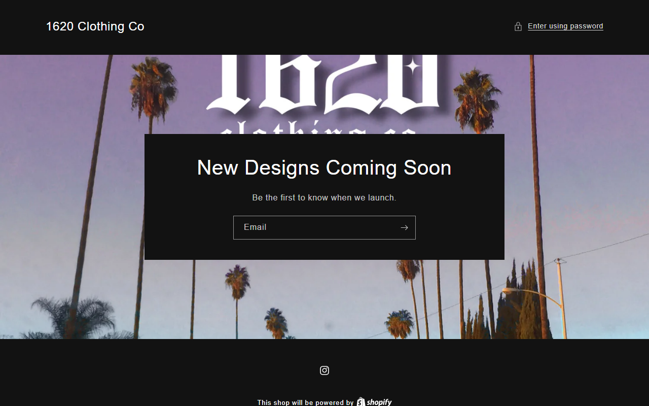 1620productions.com screenshot