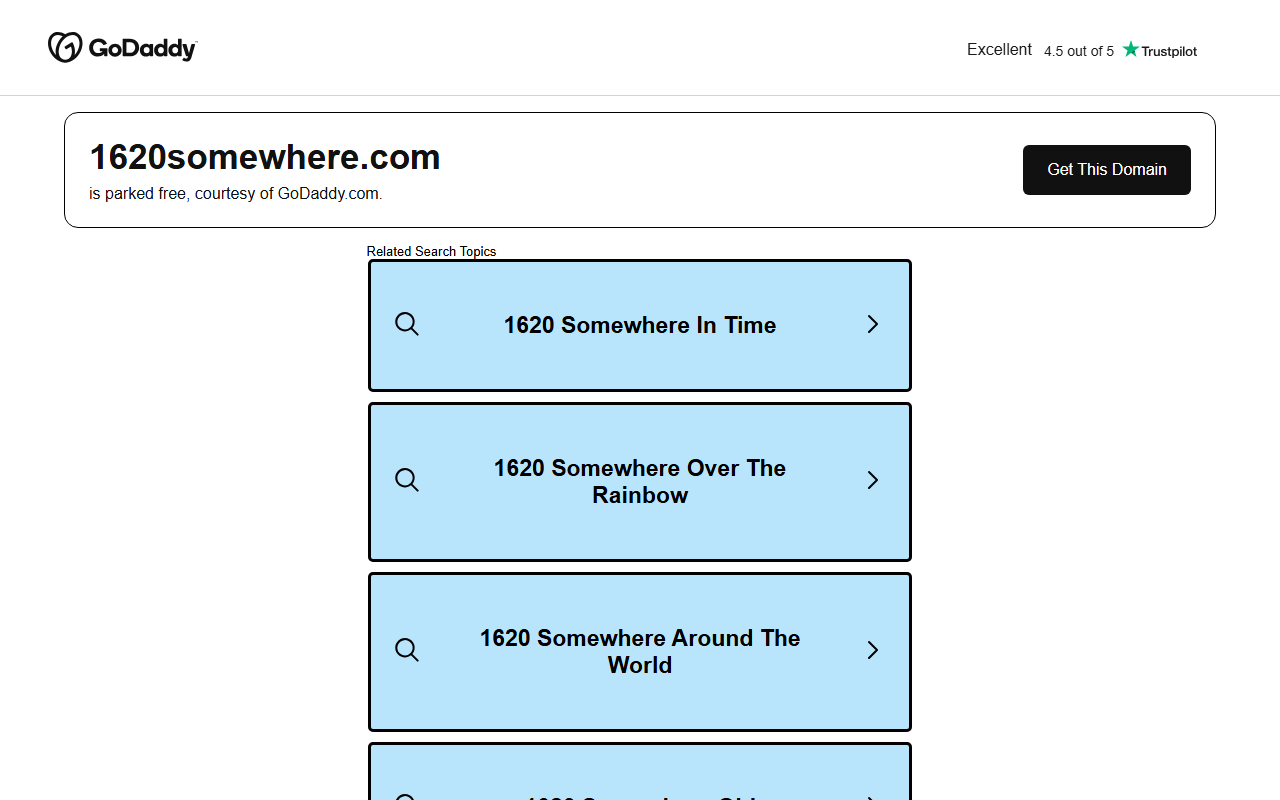 1620somewhere.com screenshot