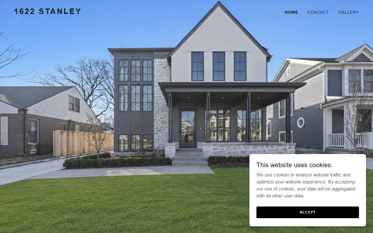 1622stanley.com screenshot