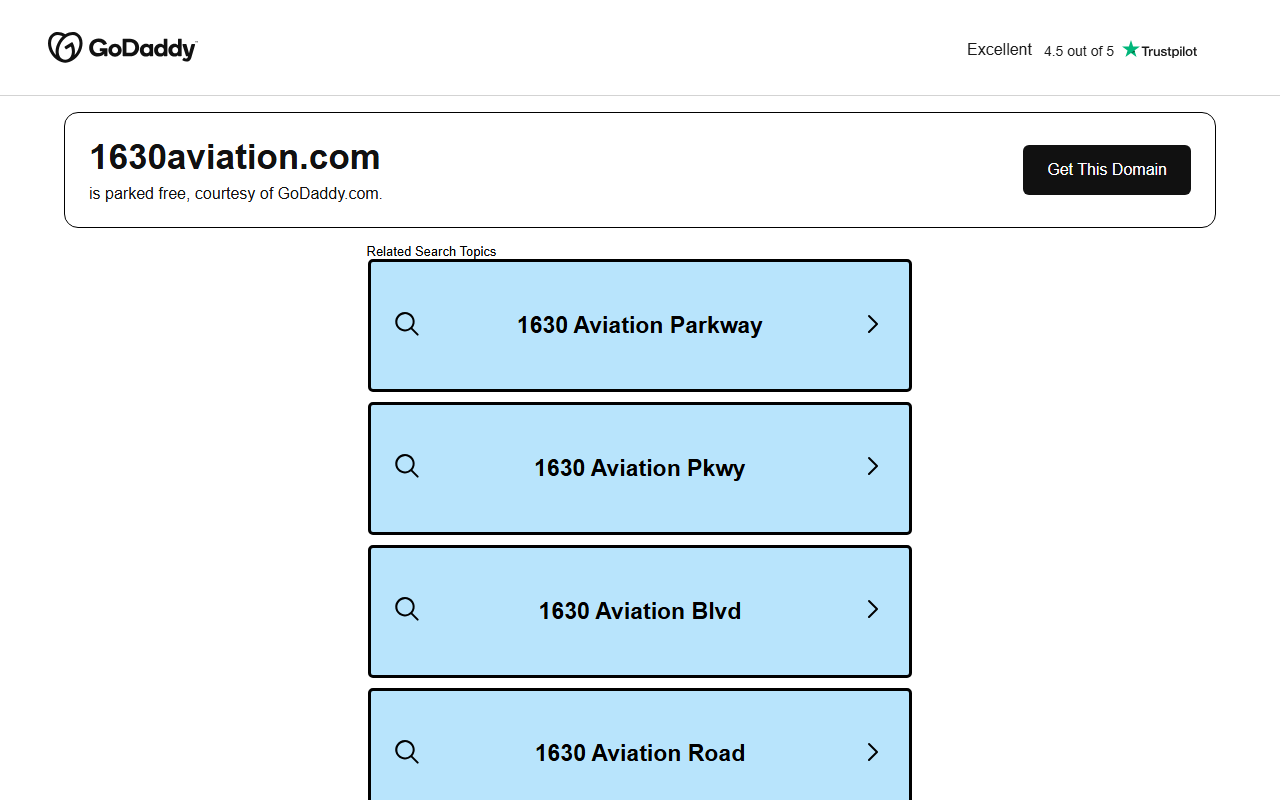 1630aviation.com screenshot