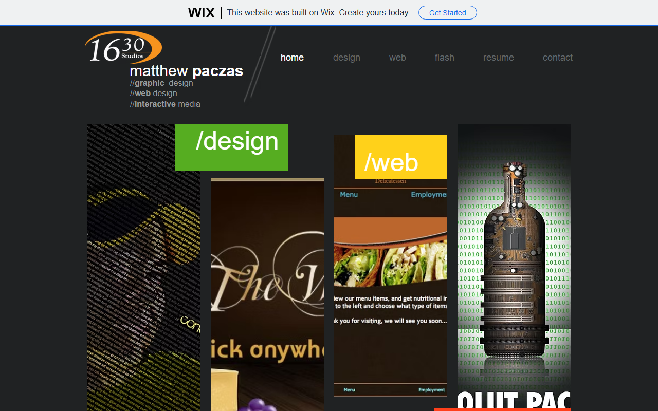 1630studios.com screenshot