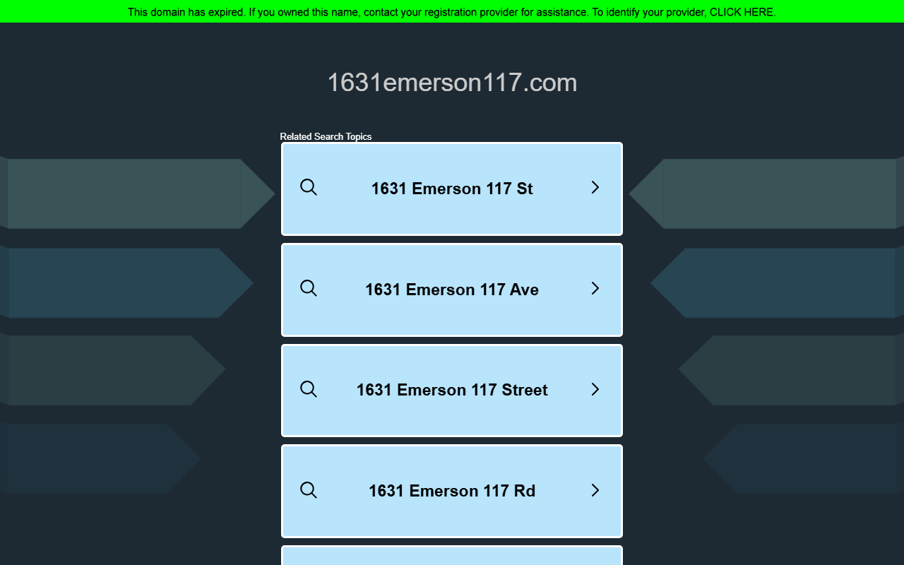 1631emerson117.com screenshot