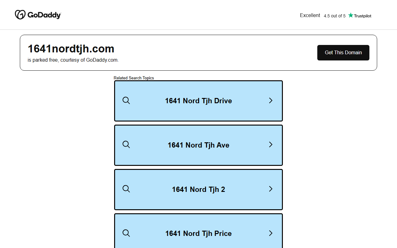1641nordtjh.com screenshot