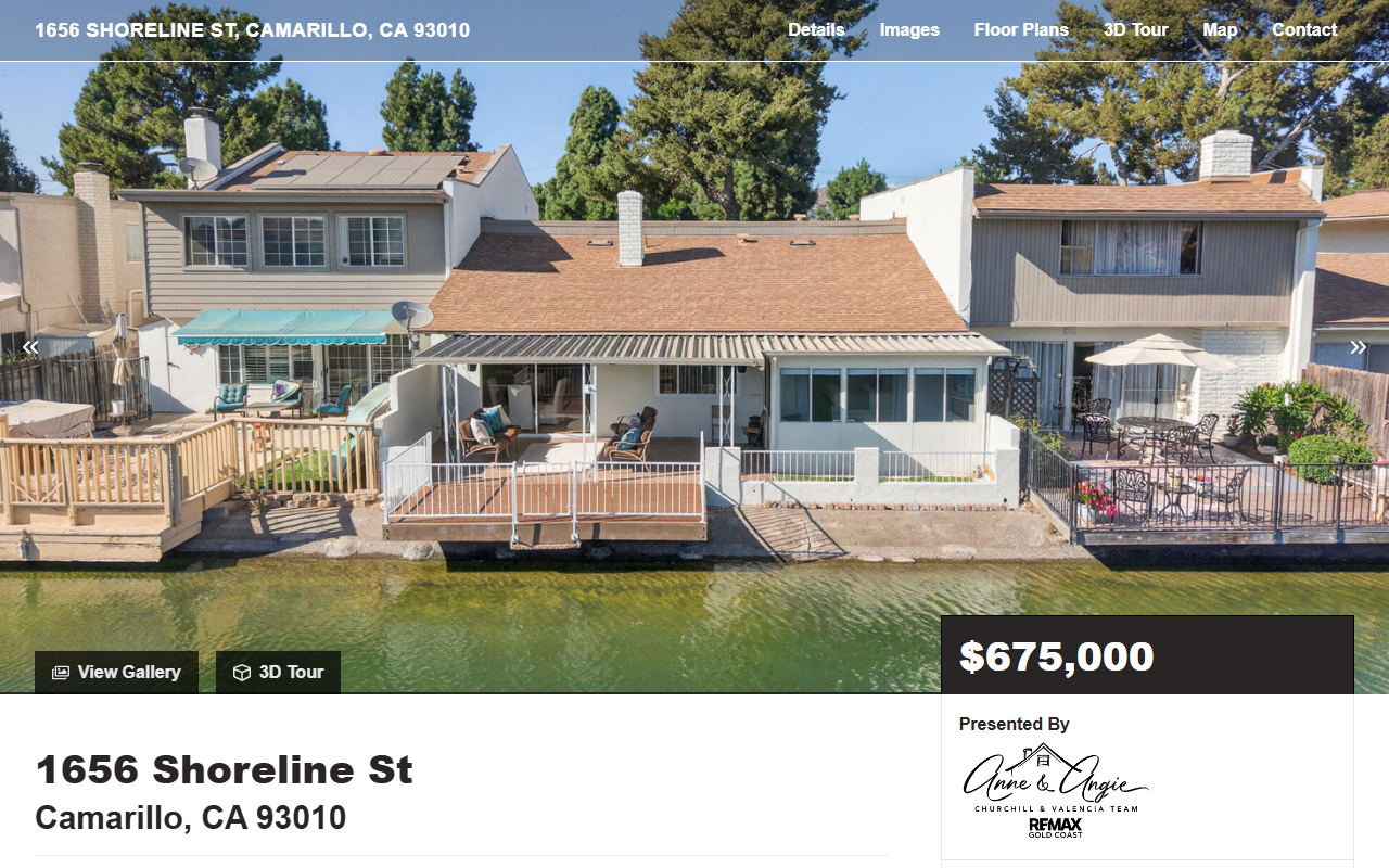 1656shoreline.com screenshot