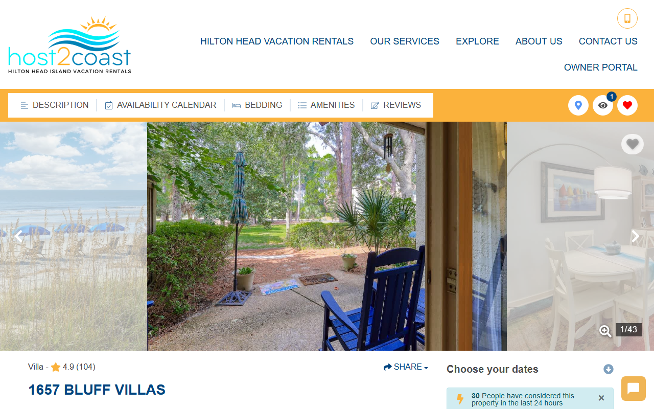 1657bluffvilla.com screenshot