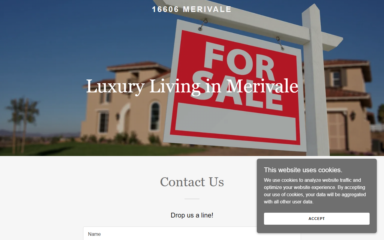 16606merivale.com screenshot