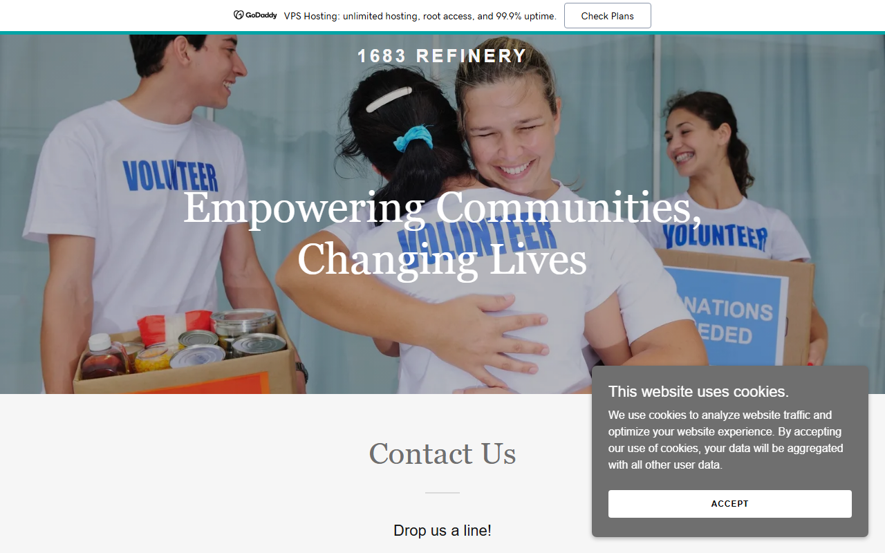 1683refinery.com screenshot