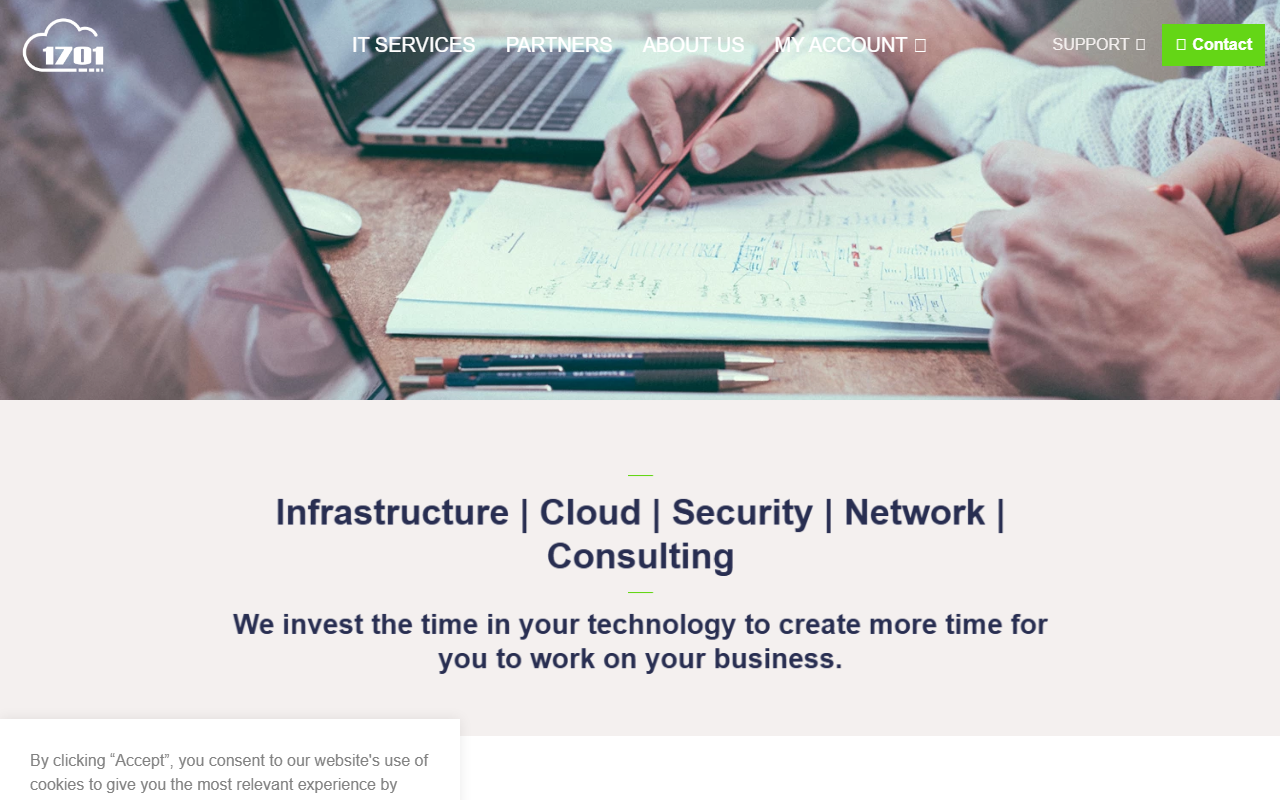 1701consulting.com screenshot