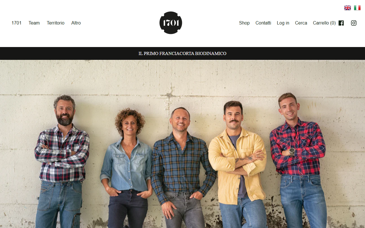 1701franciacorta.com screenshot