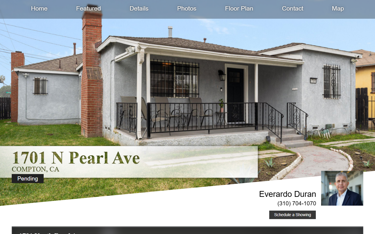 1701pearlavenue.com screenshot