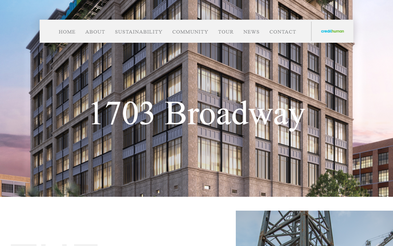 1703broadway.com screenshot